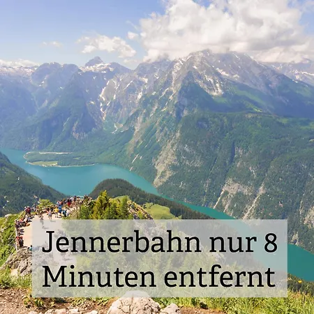 아파트 Design Bergzeit Obersalzberg Mit Watzmann-panorama & 2 Balkonen