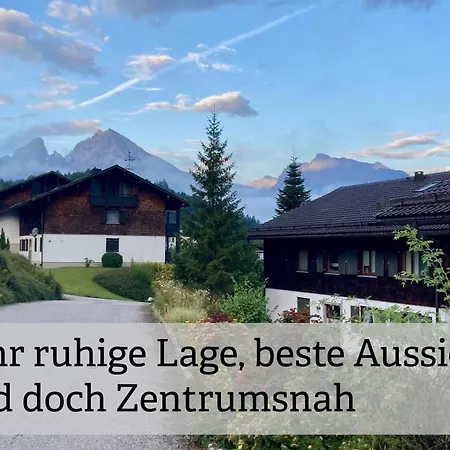 Design Bergzeit Obersalzberg Mit Watzmann-panorama & 2 Balkonen * 베르히테스가덴