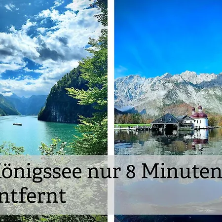 Design Bergzeit Obersalzberg Mit Watzmann-panorama & 2 Balkonen 公寓 贝希特斯加登